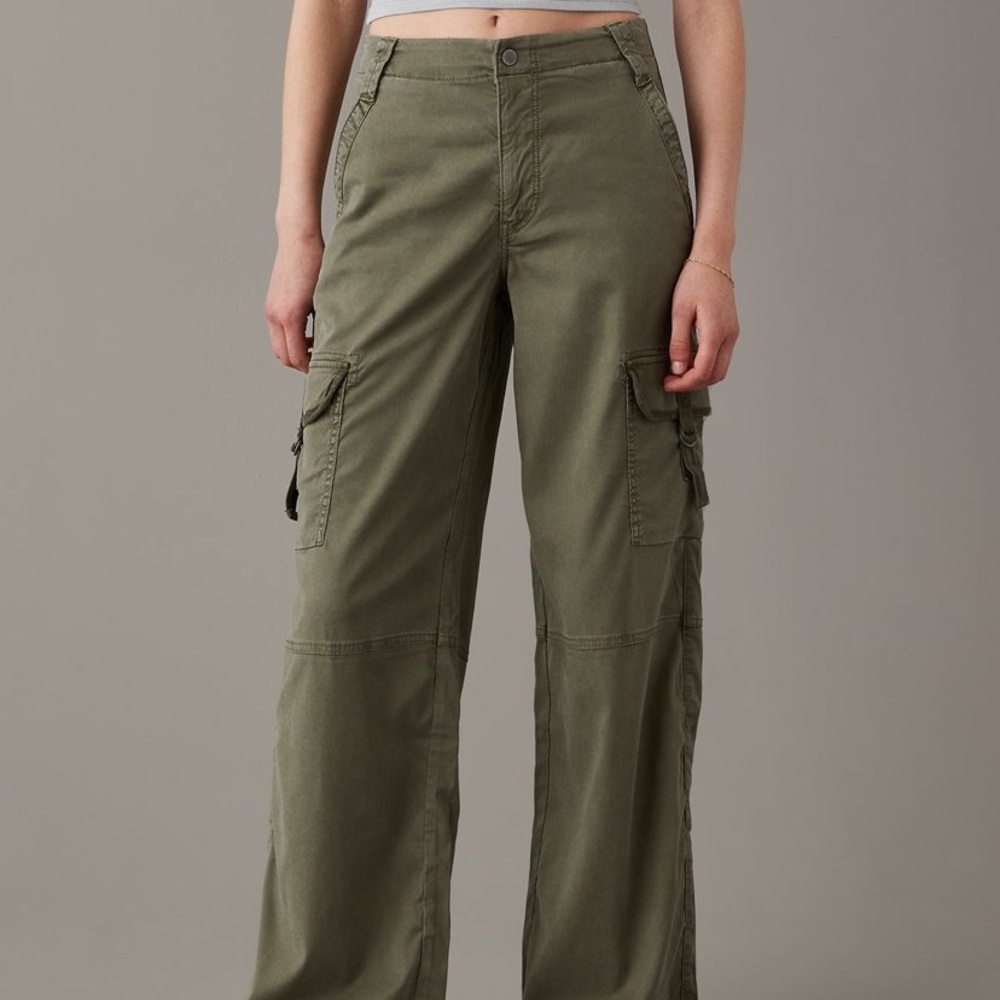American Eagle Dreamy Drape Cargo Pants